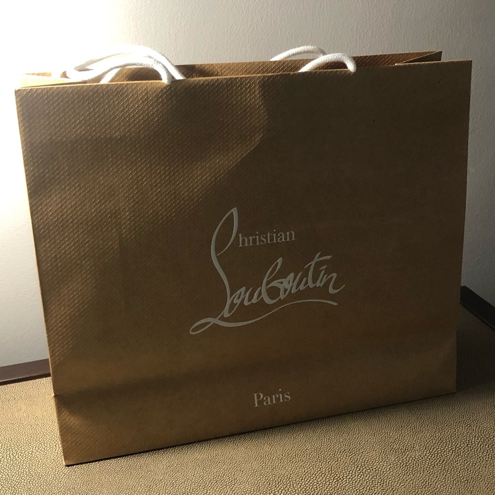 Christian Louboutin shopping bag